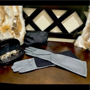 NWOT, Leather Gloves